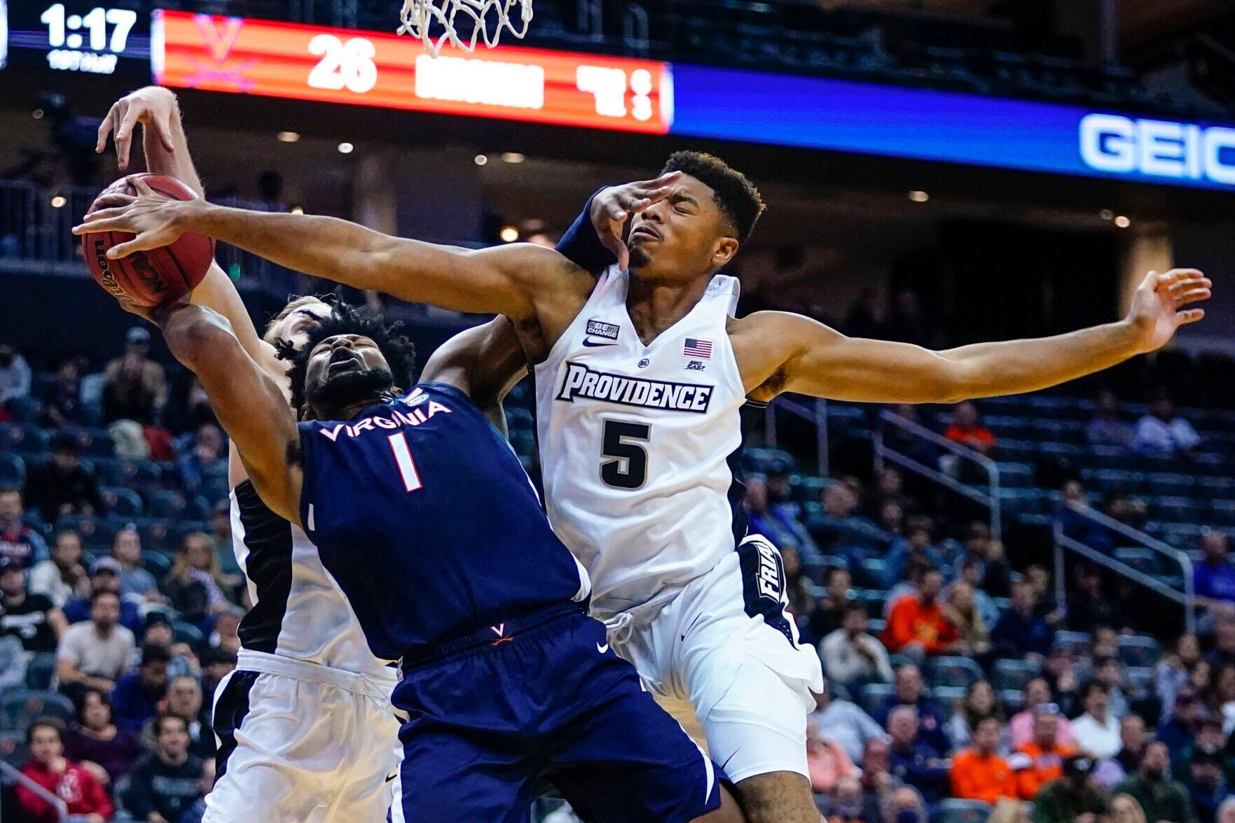 APTOPIX Providence Virginia Basketball